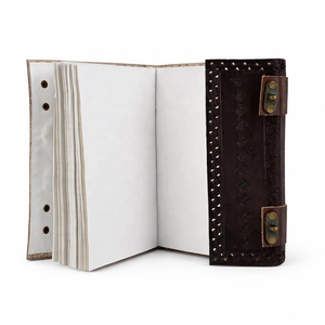 Diario de Cuero Hecho a Mano con Diseño Medieval de los Siete Chakras, Agenda de Oficina y Libro Universitario, Diario de Cuero Vintage, Diario de Viaje Retro - Product Image 6