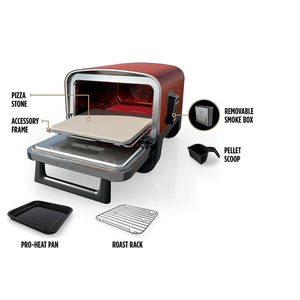 Affordable Brand New Woodfire OO101UK Outdoor Oven <b>Electric</b> Roaster Oven Pizza Oven & <b>BBQ</b> Smoker - Product Image 6