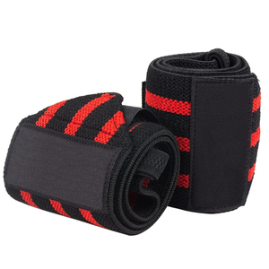 Bandes de poignet réglables, respirantes, antidérapantes et légères pour la gym et le fitness, avec logo personnalisé imprimé, protection professionnelle pour la musculation - Product Image 1