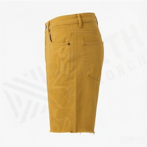 2025 Latest Selling Men Shorts Pants Slim Fit Quick Dry Casual Short <b>Denim</b> Men <b>Denim</b> Shorts Solid <b>Material</b> Durable Comfortable - Product Image 3