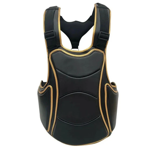 Boxing Chest Guard & Body <b>Protector</b> Waist Guard for Muay Thai and Taekwondo High Impact Custom Made Design Boxing Chest Guard - Product Image 4