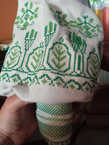 Nouveaux chemisiers péruviens pour femmes, manches longues bouffantes, col en v, pompon brodé, vêtements de fête - Product Image 4