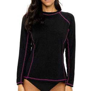 Camisetas Deportivas de Compresión para Mujer, Transpirables, de Secado Rápido, Manga Larga, Spandex/Poliéster, para Entrenamiento, Running, Yoga - Product Image 4