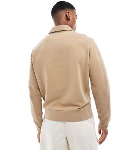 เสื้อสเวตเชิ้ตคอเต่าแบบซิปครึ่งตัว ผลิตตามสั่ง คุณภาพสูง บุด้วยผ้าฝ้าย ถักทออย่างดี เป็นมิตรต่อสิ่งแวดล้อม ไม่เป็นขุย รับผลิตแบบ OEM ODM - Product Image 2