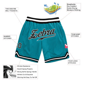 Shorts de basketball de haute qualité avec design en maille pour un confort quotidien, durables, pour un style de vie actif et l'entraînement sportif. - Product Image 5