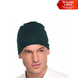 Gorro Clásico de Punto con Diseño de Pata de Gallo, Unisex, Cálido, Estilo Urbano, Color Gris Carbón, Gorro Geométrico con Borde Acanalado - Product Image 1