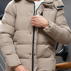 Solid Trader High Quality Daily Wear Coat Soft Inner Material Strong Stitching Smart Casual Look Long <b>Puffer</b> <b>Jacket</b> - Product Image 6