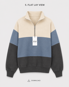 Nueva Sudadera con Capucha Oversize para Mujer, Estampada en Poliéster/Algodón Ecológico, Color Sólido en la Parte Delantera, Estilo Urbano, Otoño - Product Image 1