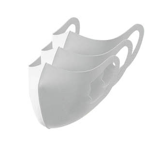 Nuevo Diseño, Mascarilla Facial de Tela de Lujo Reutilizable, Transpirable, Negra, para Halloween o Bodas, con Bolsillo para Filtro, Logotipo Impreso - Product Image 3