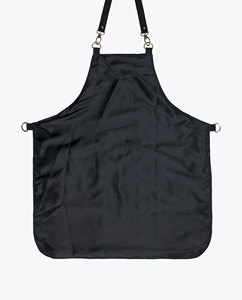 Delantal con diseño de calavera del Día de los Muertos, con correas ajustables y bolsillos negros para peluquería - Product Image 4