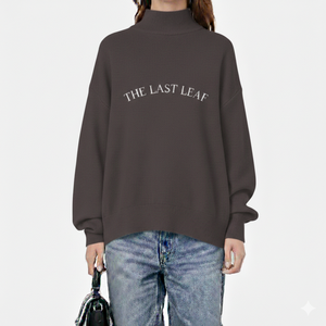 Women's Casual Polyester/Cotton Fleece Sweatshirt <b>Turtleneck</b> Long Sleeves Pullover Winter Autumn Eco-Friendly Breathable Front - Product Image 5