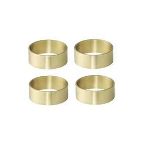 Anillo para Servilletas de Lujo Chapado en Oro, Decoración de Mesa de Metal Duradero para Bodas, Banquetes y Cenas Elegantes al Mejor Precio - Product Image 4
