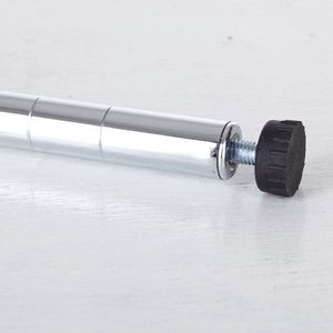 Mensola da Parete Moderna Denver da 46 Pollici per Esposizione Quadri, Design Fluttuante in Nero - Product Image 4