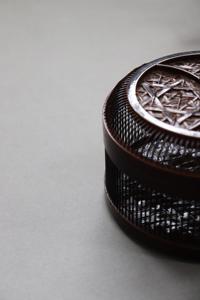 Handmade Vintage Japanese Bamboo <b>Sweet</b> <b>Box</b> Vietnam Traditional Wagashi Tea Ceremony Basket Storage Container Supplier - Product Image 2