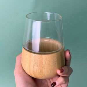 Round <b>Bamboo</b> Tea <b>Cup</b> with Asian Zen Design 170ml Eco-Friendly Drinkware for Home and Travel Use by Daystar Trade - Product Image 2