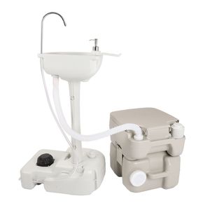 Lavandino Portatile da Esterno con WC Rimovibile, Identico al 46793540 - Product Image 6