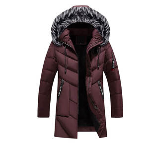 Chaqueta Acolchada con Capucha para Hombre, Color Verde Oscuro, Forro de Piel, Resistente al Viento, Estilo Casual, para Invierno, Corte Regular, Material de Poliéster - Product Image 5