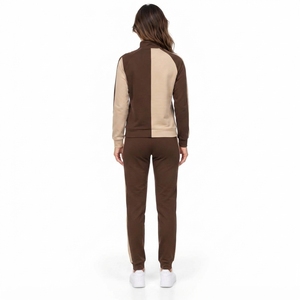 <b>Women</b> Zipper Tracksuit Custom Sportswear <b>Jacket</b> Pants Set Breathable Polyester Fabric Lightweight Comfortable Athletic Fit - Product Image 2