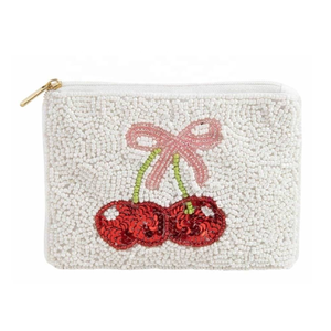 Monedero con Diseño de Cuentas, Monedero Pequeño de Lujo Ecológico, Bolsa Pequeña para Guardar Llaves, Tarjetas y Maquillaje - Product Image 2