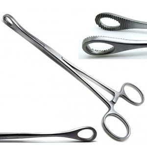 Pinzas Quirúrgicas para Arterias, Pinza Hemostática de Acero Inoxidable, Recta y Curva, Instrumento Médico - Product Image 4