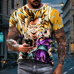 <b>Men's</b> 3D King Lion Graphic Polo Shirt | White & Gold Crown Lion Sublimation Quarter-Zip Tee | Symmetrical <b>Animal</b> Art Urban Top - Product Image 1