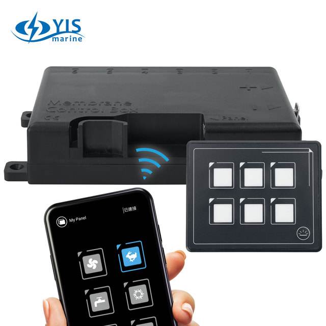 6 Gang Offroad Wireless Switch Panel with APP Control