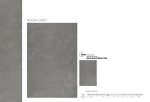 Baldosas de Porcelana Esmaltada para Exteriores de Alta Resistencia, 20 mm, 600x600, 600x1200 mm, para Uso Industrial de Alto Tráfico, Tipo Cemento - Product Image 2