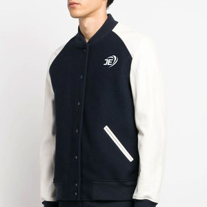 แจ็คเก็ต Letterman ขายดีออนไลน์ ราคาถูก MOQ ต่ำ กันน้ำ ระบายอากาศได้ดี แจ็คเก็ตฤดูหนาวสำหรับผู้ชาย - Product Image 4