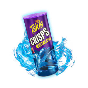 Takis Crisps Blue Heat 155.92g Spicy Rolled Tortilla Chips Bulk <b>Snack</b> Factory Wholesale Price Crunchy Hot Corn Chips Best Seller - Product Image 2