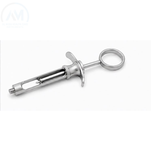 Jeringa Quirúrgica Dental Al Mida, Manual, de Acero Inoxidable, Instrumento con Certificación CE para Procedimientos Dentales - Product Image 2