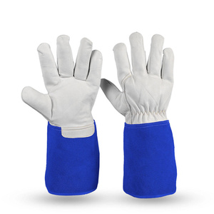 Guantes de Soldadura TIG JNM SAFETY de Cuero Vacuno Reforzado, Certificación CE, 11 oz, Puño de Seguridad, Resistentes al Calor, Uso General - Product Image 1