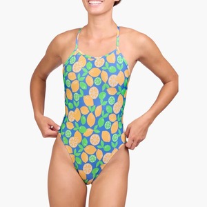 Traje de Baño de Una Pieza para Mujer, Venta al por Mayor, Personalizado, Estampado Floral, Sin Mangas, de Alta Calidad - Product Image 1