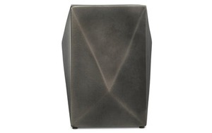 Polished Edge Modern Coffee <b>Table</b> Minimalist Design Handmade Living Room Furniture Geometric Shape Dark Gray Finish - Product Image 6
