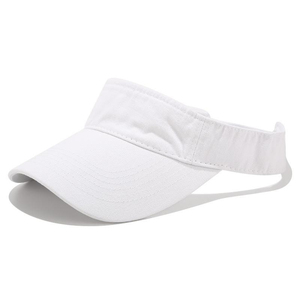 Visera de Algodón Unisex de Primera Calidad, al por Mayor, con Borde Plano, Ajustable, Estilo Liso, para Actividades al Aire Libre, Primavera/Verano, Adultos 2026 - Product Image 2