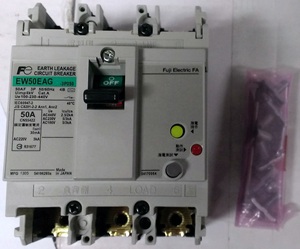 Disjoncteur différentiel Fuji Electric EW50EAG 3P haute performance, série GTwin ELCB - Product Image 3