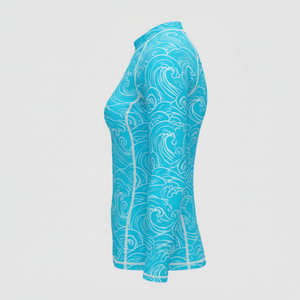 เสื้อรัดรูปแขนยาวสำหรับผู้หญิงและผู้ชาย แห้งเร็ว เหมาะสำหรับฝึกซ้อม BJJ MMA ยิวยิตสู กีฬาต่อสู้ และฟิตเนส - Product Image 4