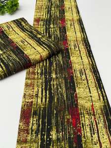 Tissu en Coton 100% Imprimé Wax Africain Nigérian en Gros, Motif Vibrant pour Vêtements de Mode, Afrique du Sud - Product Image 3