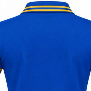 Polo Sigma Gamma Rho bleu pour femme, à manches courtes, col classique, avec lettres grecques, vêtement de sororité, haut décontracté de golf brodé - Product Image 5