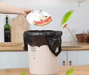 ถุงขยะพร้อมที่จับถุงขยะในครัวแผ่นรองของเสียแข็งแรงสำหรับห้องน้ำห้องครัวสำนักงาน - Product Image 2