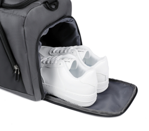 กระเป๋าเดินทางกีฬาแบบกำหนดเอง น้ำหนักเบา กันน้ำ พร้อมช่องใส่รองเท้า - Product Image 4
