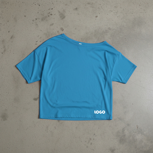 Camisetas Cortas de Algodón Transpirables y Ajustadas para Mujer, Venta Directa de Fábrica en Pakistán 2026, Moda de Verano Ecológica - Product Image 4