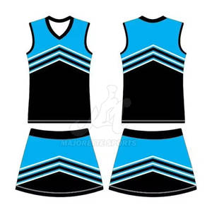 Robe de cheerleading pour femmes de haute qualité, séchage rapide, légère, couleur unie - Product Image 6