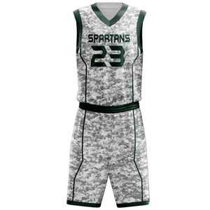 Ensemble d'uniformes d'entraînement de basketball personnalisés : maillot et short sublimés, vêtements de sport respirants pour les équipes scolaires et les clubs sportifs - Product Image 5