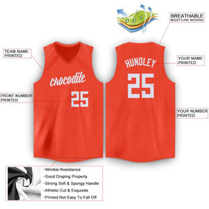 Maillots de basket respirants pour hommes, grandes tailles - Impression personnalisée, production en gros OEM - Product Image 2