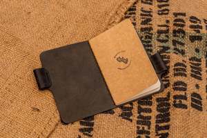 Couverture de carnet en cuir sur mesure, rechargeable, pour journal d'écriture, idéale pour la personnalisation de marque d'entreprise NBC-0106 - Product Image 3