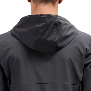 <b>Mens</b> Performance Windbreaker Coat <b>Lightweight</b> Breathable Outdoor <b>Jacket</b> Full Zip Sports Training Wear Water Resistant Custom - Product Image 4