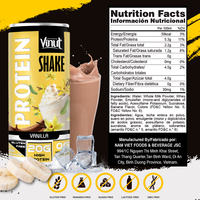 Milk Shake protéiné 330ml 11.1 floz boisson 24 bouteilles carton bouteille en PET sans sucre 20 g de protéines OEM ODM sans marque privée