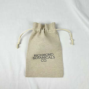 Eco Friendly Natural Jute <b>Small</b> Jewelry Pouch with Drawstring Closure for Gift <b>Packaging</b> and Storage - Product Image 4