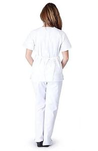 2026 Fashionable XL Spandex <b>Doctors</b> Uniforms Comfortable Top Designs Medical Summer Hospital Scrubs <b>Sets</b> Customized Knitted - Product Image 3
