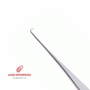 Tenacule trachéal Jackson 14,5 cm, instrument chirurgical ORL en acier inoxydable, réutilisable - Product Image 2